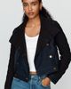 Pilcro Denim & Sweater Knit Cardigan - 1