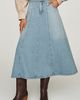 Pilcro Denim A-Line Maxi Skirt - 2