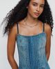 Pilcro Denim Drop-Waist Midi Dress - 3