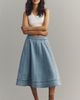 Pilcro Denim Full A-Line Midi Skirt - 1