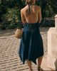 Pilcro Denim Halter Hanky Hem Midi Dress - 5
