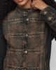 Pilcro Denim Military Jacket - 4