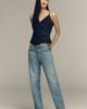 Pilcro Denim Strappy Wrap Tank Top - 3