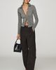 Pilcro Denim Trim Fine Gauge Cardigan - 4