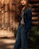 Pilcro Denim Zip-Front Jacket - 1