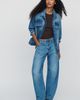 Pilcro Denim Zip-Front Jacket - 6
