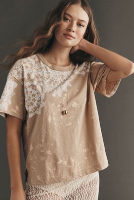 Pilcro Doily Boyfriend Tee