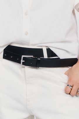 Pilcro Double-Strap Leather Belt