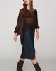Pilcro Double Waist Denim Midi Skirt - 2