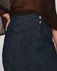 Pilcro Double Waist Denim Midi Skirt - 3
