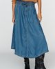 Pilcro Drapey Pull On Midi Skirt - 3