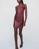 Pilcro Faux Leather Studded Mini Dress - 2