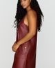 Pilcro Faux Leather Studded Mini Dress - 6