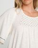 Pilcro Flutter-Sleeve Swing Blouse - 2