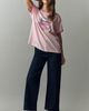 Pilcro Golden Days Cotton Graphic Tee - 2
