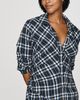 Pilcro Greer Ruched Mini Shirt Dress - 9