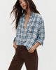 Pilcro Hadley Relaxed Plaid Buttondown Shirt - 1