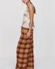 Pilcro Hanna Wide Leg Plaid Pants - 3