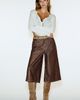 Pilcro Hazel High Rise Wide Leg Culotte Jeans - 9