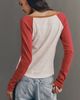 Pilcro Heritage Ringer Long-Sleeve Tee - 2