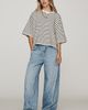 Pilcro High-Rise Twisted Barrel-Leg Jeans - 1