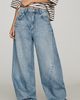 Pilcro High-Rise Twisted Barrel-Leg Jeans - 2