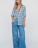 Pilcro High-Rise Wide-Leg Side-Gusset Jeans - 1