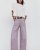 Pilcro High Rise Puddle Curve Barrel Leg Jeans - 2