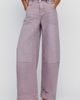 Pilcro High Rise Puddle Curve Barrel Leg Jeans - 4