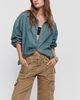 Pilcro High Rise Straight Leg Utility Pants - 4