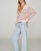 Pilcro Holland 100% Cotton Henley Top - 2