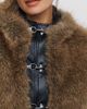 Pilcro Hooded Faux-Fur Vest Jacket - 3