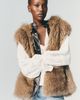Pilcro Hooded Faux-Fur Vest Jacket - 6