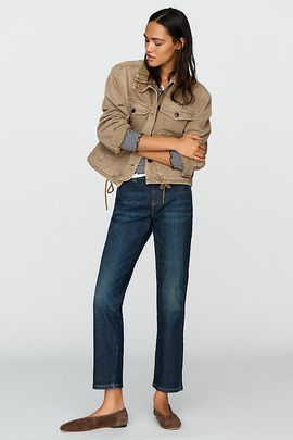 Pilcro Indie Low Rise Slim Straight-Leg Jeans