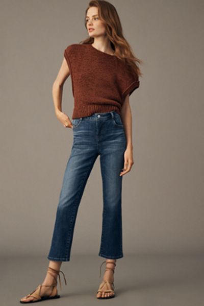 Pilcro Indira High-Rise Crop Flare Jeans
