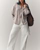 Pilcro Issy Batwing Buttondown Shirt - 8
