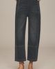 Pilcro Izzie Knit Relaxed Pull-On Barrel Jeans - 2