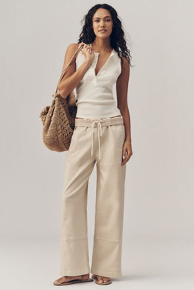 Pilcro Izzie Relaxed Full-Length Barrel Jeans