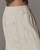Pilcro Izzie Relaxed Jacquard Pull On Barrel Pants - 3