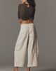 Pilcro Izzie Relaxed Jacquard Pull On Barrel Pants - 5