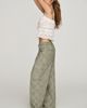 Pilcro Izzie Relaxed Pull On Full Length Barrel Pants - 3