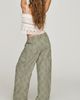 Pilcro Izzie Relaxed Pull On Full Length Barrel Pants - 5