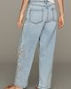 Pilcro Jules Embroidered Mid-Rise Straight-Leg Jeans - 3