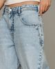 Pilcro Jules Embroidered Mid-Rise Straight-Leg Jeans - 4