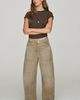 Pilcro Kayden Corduroy High-Rise Barrel-Leg Jeans - 1