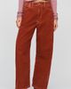 Pilcro Kayden Corduroy High Rise Barrel Leg Carpenter Jeans - 2