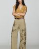Pilcro Kayden High-Rise Embroidered Carpenter Barrel Jeans Pants - 1