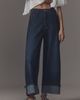 Pilcro Kayden High-Rise Railroad Stripe Carpenter Barrel Jeans - 3