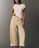 Pilcro Kayden Regenerative Cotton High-Rise Barrel Jeans - 1