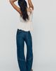 Pilcro Kaye Mid Rise Barrel Leg Jeans - 6